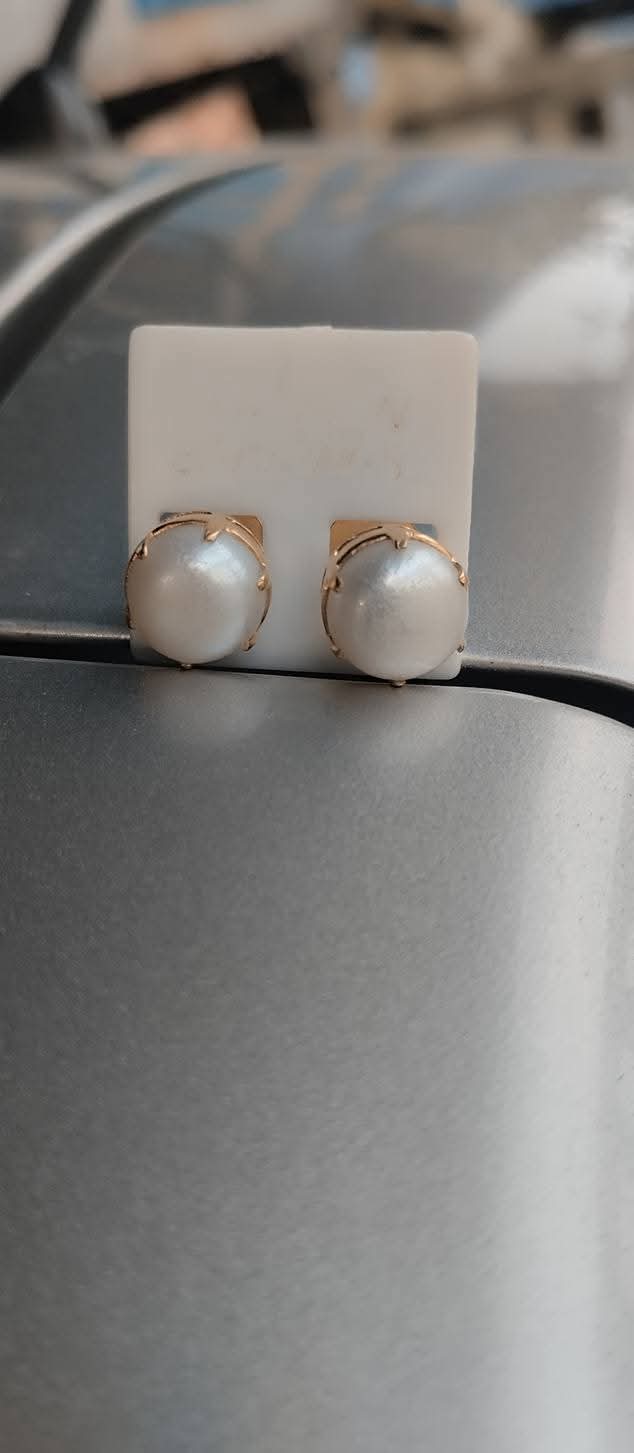 Baroque Pearl Studs