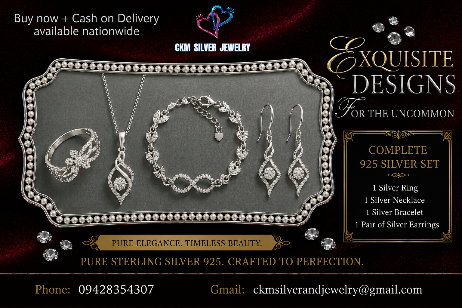 Complete 925 Silver Set