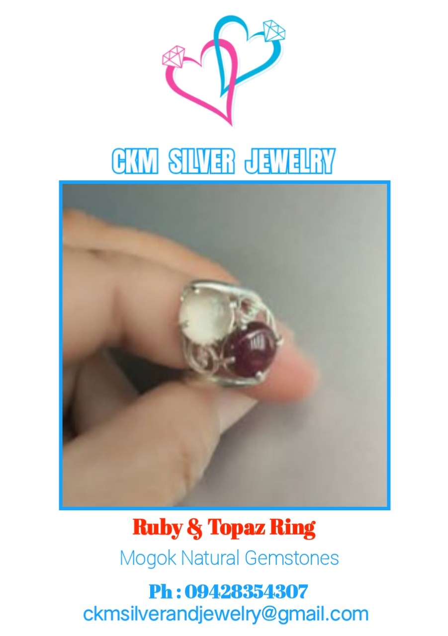 Ruby & Topaz Ring