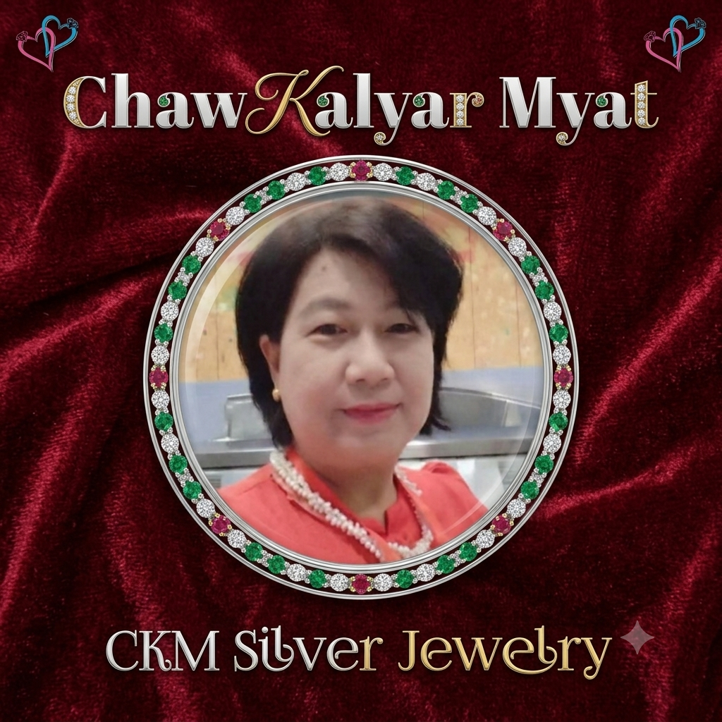 Chaw Kalyar Myat, founder of CKM Silver Jewelry