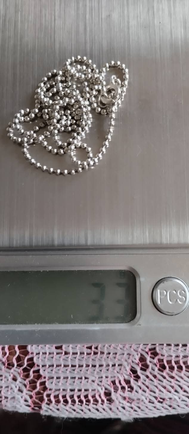 Silver Ball Chain