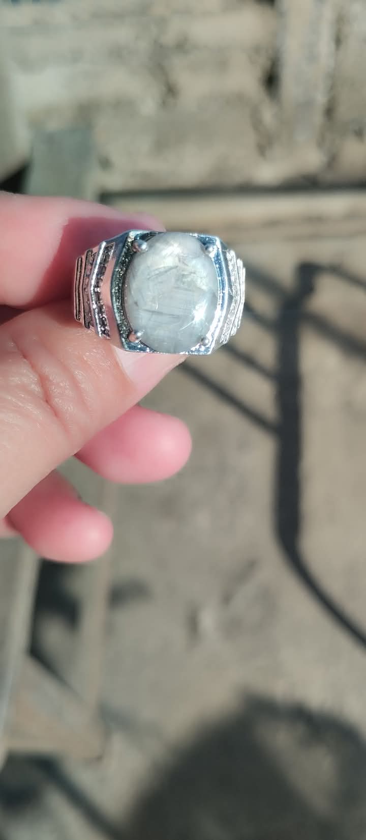 Men's Star Sapphire Ring