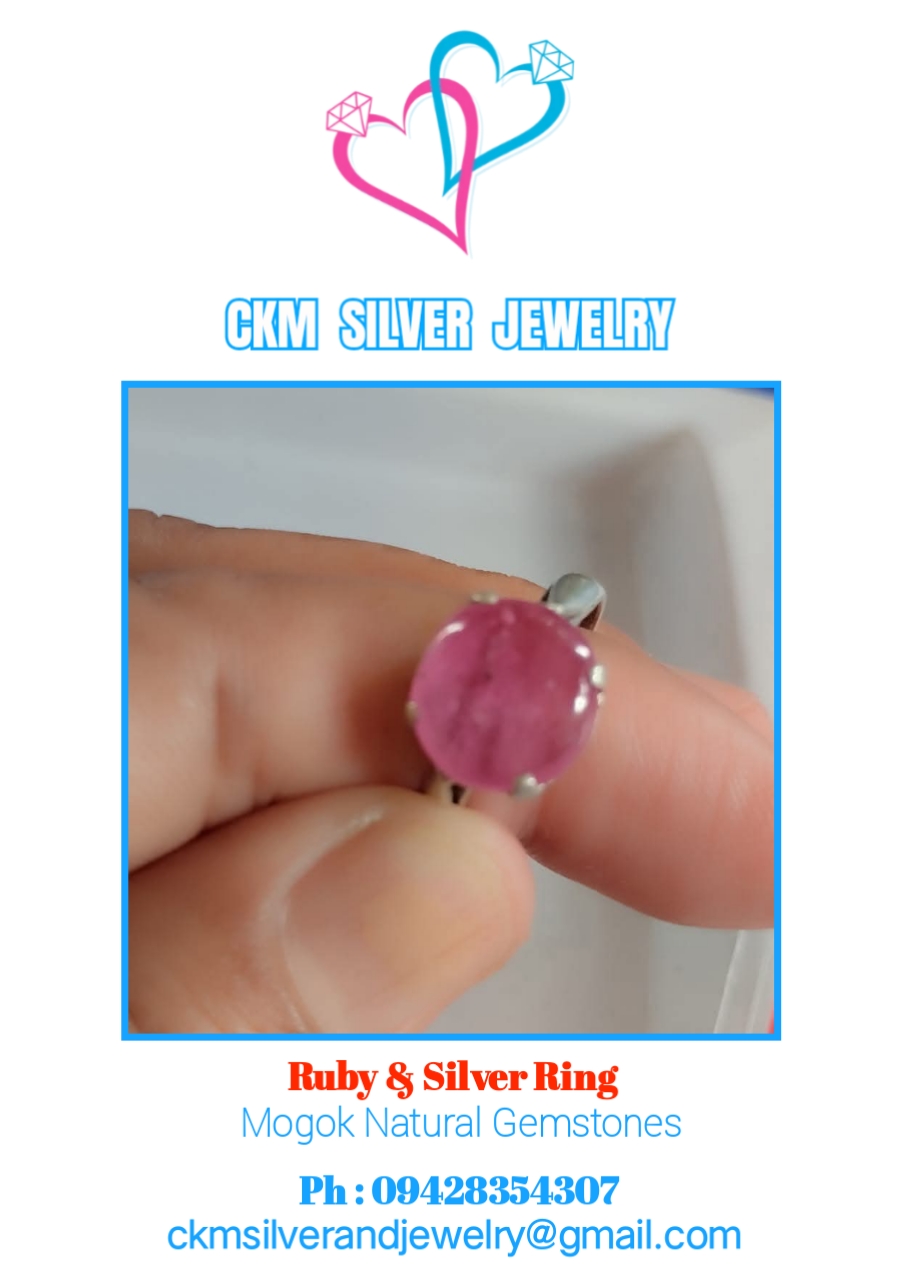 Ruby & Silver Ring